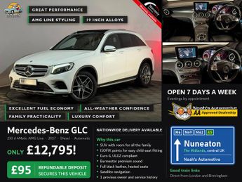 MERCEDES-BENZ GLC GLC 250d 4Matic AMG Line Prem Plus 5dr 9G-Tronic