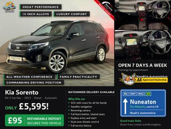 KIA SORENTO 2.2 CRDi KX-3 5dr Auto