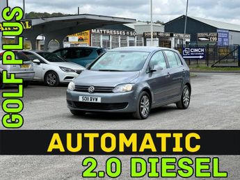 VOLKSWAGEN GOLF PLUS 2.0 TDI 140 SE 5dr DSG