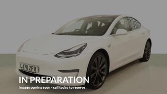 TESLA MODEL 3 (Dual Motor) Performance Saloon 4dr Electric Auto 4WDE (Performa