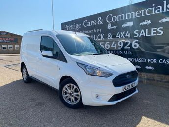 Ford Transit Connect 1.5 EcoBlue 100ps Limited L1 95K FFSH TOP SPEC SAT NAV CAMERA HE