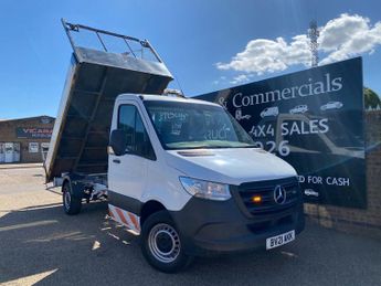 MERCEDES-BENZ SPRINTER 316 CDI 2.1 163 BHP 7G-TRONIC AUTOMATIC MWB TIPPER TIPPING BODY 