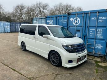 NISSAN ELGRAND HWS 3.7 V6 Highly Modified 660BHP Supercharged NOS