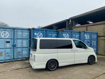 NISSAN ELGRAND HWS 3.7 V6 Highly Modified 660BHP Supercharged NOS