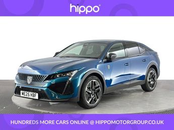 Peugeot 408 1.2 GT Fastback 5dr Petrol Hybrid e-DSC6 Euro 6 (s/s) (145 ps)