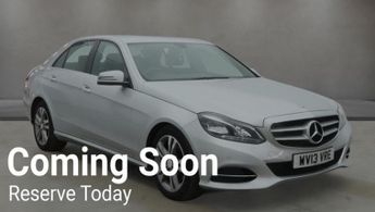 MERCEDES-BENZ E CLASS E220 CDI SE 4dr 7G-Tronic