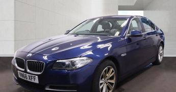 BMW 5 SERIES 520d 190 SE 4dr Step Auto + PRO MEDIA / LEATHER / 1 OWNER / 20 T