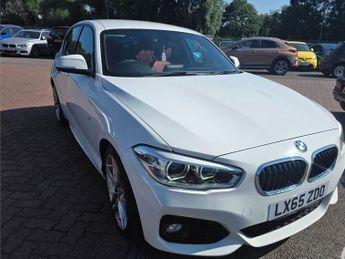BMW 118 118D M Sport 5dr ++ RED LEATHER / 35 TAX / 65 MPG / ULEZ / 1995 