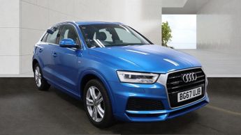 AUDI Q3 2.0 TDI Quattro S Line Edition 5dr S Tronic ++ TECH PK / NAV / U