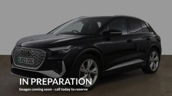 AUDI Q4 E-TRON 40 S line SUV 5dr Electric Auto 82kWh (204 ps)