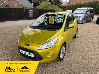 Ford Ka 1.2 Zetec 3dr [Start Stop]