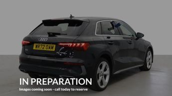 AUDI A3 1.4 TFSIe 40 S line Sportback 5dr Petrol Plug-in Hybrid S Tronic