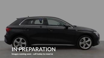AUDI A3 1.4 TFSIe 40 S line Sportback 5dr Petrol Plug-in Hybrid S Tronic