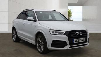 AUDI Q3 2.0 TDI 184 Quattro S Line Plus 5dr S Tronic TECH PACK / NAV / 8