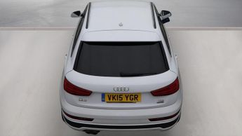 AUDI Q3 2.0 TDI 184 Quattro S Line Plus 5dr S Tronic TECH PACK / NAV / 8