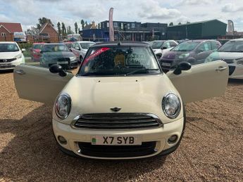 MINI CONVERTIBLE 1.6 One 2dr Auto