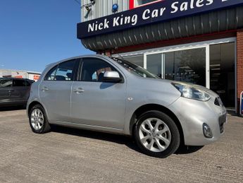 Nissan Micra 1.2 Acenta 5dr CVT ++ NAV / ULEZ / BLUETOOTH / LOW INSURANCE GRO