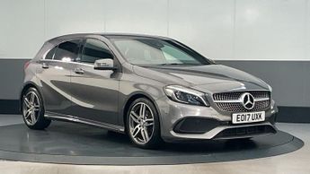 MERCEDES-BENZ A-CLASS A180 AMG Line Premium 5dr Auto ++ CAMERA / ULEZ / H/SEATS / BLUE