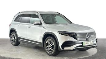 MERCEDES-BENZ EQB EQB 350 66.5kWh AMG Line SUV 5dr Electric Auto 4MATIC (292 ps)