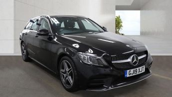 MERCEDES-BENZ C CLASS C220d AMG Line Premium 5dr 9G-Tronic ++ NAV / CAMERA / ULEZ / BL