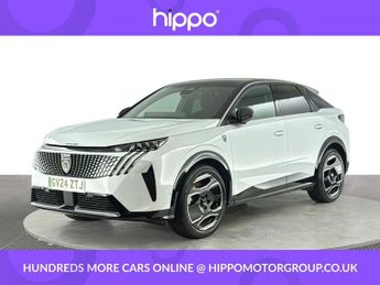 PEUGEOT E-3008 73kWh GT SUV 5dr Electric Auto (210 ps)