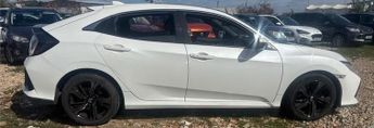 HONDA CIVIC 1.0 VTEC Turbo 126 EX 5dr CVT ++ PANROOF / NAV / LEATHER / CARPL