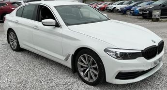 BMW 5 Series 520D SE 4dr Auto ++ PRO MEDIA NAV / LEATHER / ULEZ / 8 BMW SERVI