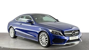MERCEDES-BENZ C CLASS 2.1 C220d AMG Line (Premium Plus) Coupe 2dr Diesel G-Tronic+ Eur