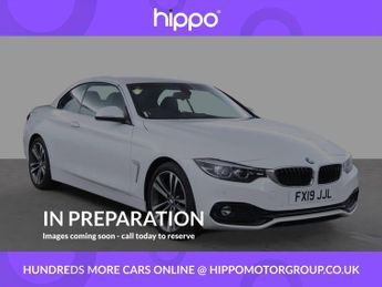 BMW 4 SERIES 2.0 420d Sport Convertible 2dr Diesel Auto Euro 6 (s/s) (190 ps)