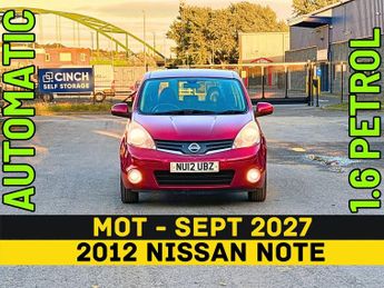 NISSAN NOTE 1.6 Acenta 5dr Auto