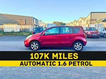 NISSAN NOTE 1.6 Acenta 5dr Auto
