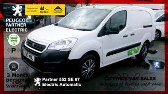 Peugeot Partner 552 SE 67 Electric Van Automatic NO VAT