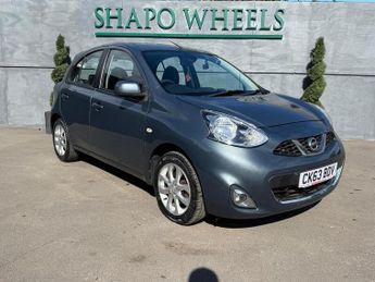 Nissan Micra Nissan Micra 1.2 DIG-S Acenta Hatchback 5dr Petrol CVT Euro 5 (s