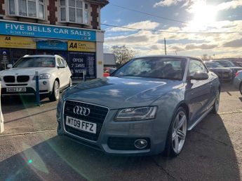 Audi A5 Cabriolet 3.0 TDI V6 S line S Tronic quattro Euro 4 2dr