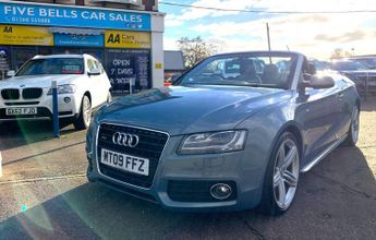 Audi A5 Cabriolet 3.0 TDI V6 S line S Tronic quattro Euro 4 2dr
