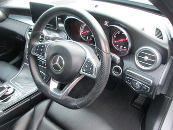 Mercedes-Benz C Class 1.6 C200d AMG Line G-Tronic+ Euro 6 (s/s) 4dr