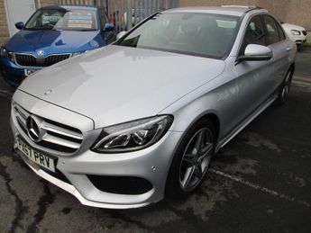Mercedes-Benz C Class 1.6 C200d AMG Line G-Tronic+ Euro 6 (s/s) 4dr