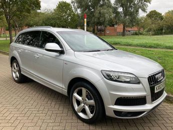 AUDI Q7 3.0 TDI QUATTRO S LINE 5d 245 BHP **GREAT SPEC+0% FINANCE AVAILA