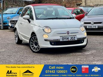 Fiat 500 1.2 Lounge Euro 6 (s/s) 2dr