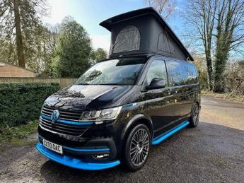 Volkswagen Transporter Stunning Pearl Black With Blue Accents
