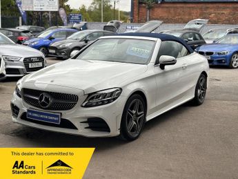 Mercedes C Class 1.5 C200 MHEV AMG Line Cabriolet G-Tronic+ Euro 6 (s/s) 2dr