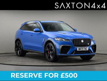 Jaguar F-Pace 5.0 P550 V8 SVR Quickshift AWD Euro 6 (s/s) 5dr