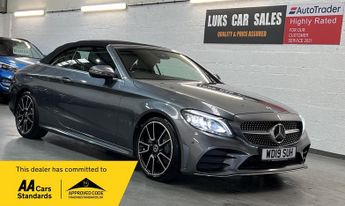 Mercedes C Class 1.5 C200 MHEV AMG Line (Premium) Cabriolet G-Tronic+ Euro 6 (s/s