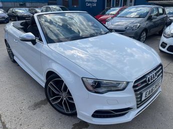 Audi S3 2.0 TFSI Cabriolet S Tronic quattro Euro 6 (s/s) 2dr (Nav)