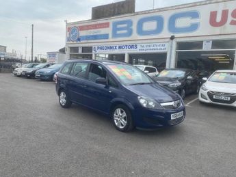 Vauxhall Zafira 1.8 16V Exclusiv Euro 5 5dr