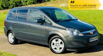 Vauxhall Zafira 1.6 16V Exclusiv Euro 5 5dr