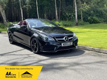 Mercedes E Class 3.0 E350d V6 BlueTEC AMG Line Cabriolet G-Tronic+ Euro 6 (s/s) 2