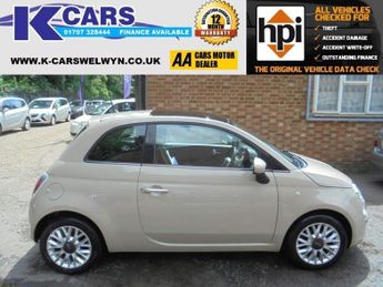 Fiat 500 1.2 Lounge Euro 6 (s/s) 3dr