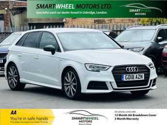 Audi A3 1.5 TFSI CoD Black Edition Sportback S Tronic Euro 6 (s/s) 5dr