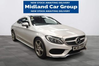 Mercedes C Class 2.1 C220d AMG Line (Premium Plus) G-Tronic+ Euro 6 (s/s) 2dr